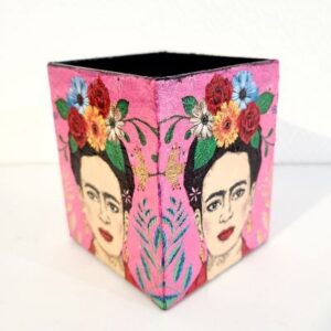 Pot à crayons  – Décor Portrait de Frida Kahlo