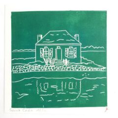 Linogravure Saint Cado